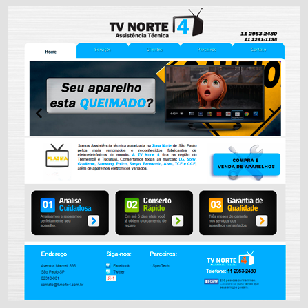 Website TV Norte 4